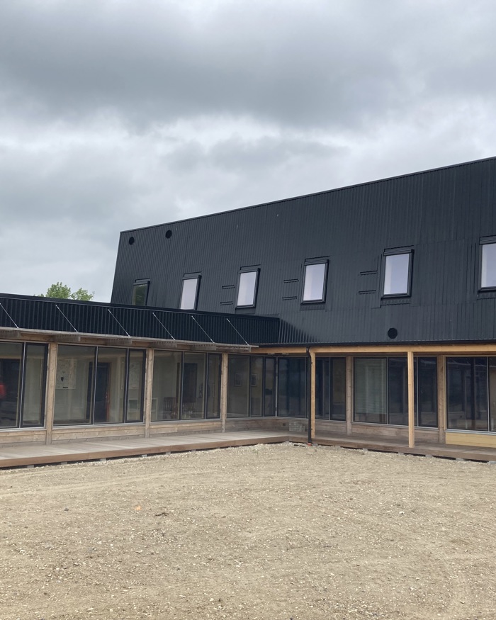 Bakkens Hjerte under opbygning