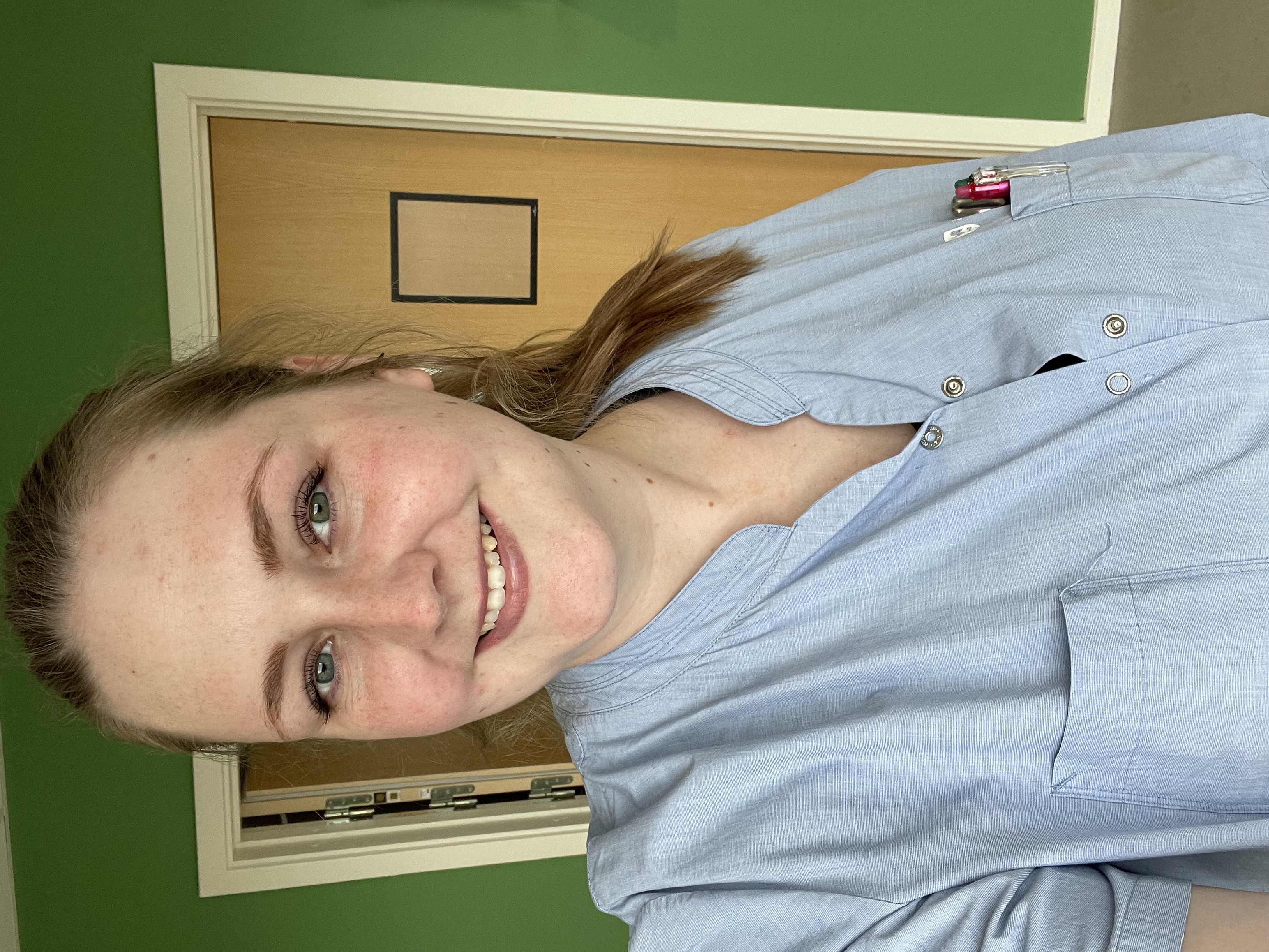 På billedet er det Johanne Isbrandt Bechstrøm, der er et af 100 velfærdstalenter i landet - udvalgt af PenSam og FOA